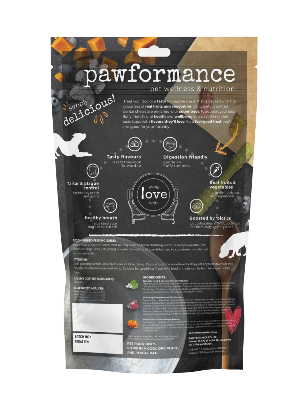 Pawformance Superfoods Dental Treats for Dogs | Value Pack